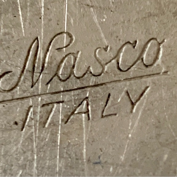 Vintage Aluminum Bowl Dish Nasco Italy - Picture 9 of 12